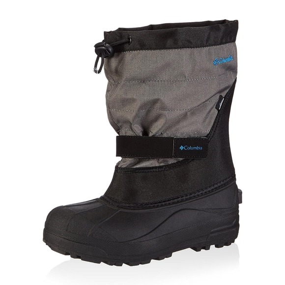 "Columbia Unisex-Child Powderbug Plus II Snow Boot - Size 5, Waterproof & Warm" - Picture 1 of 5